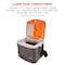 Ergodyne Industrial Hard Sided Cooler 5170, Orange/Gray, 17qt, 30PK 13172 - alternate 7